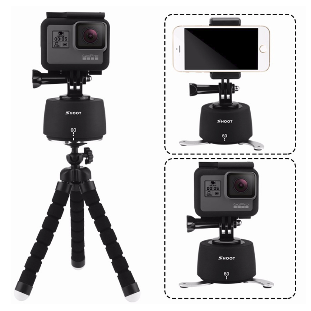 Shoot Kit pentru time-lapse la 360 de grade (Negru)