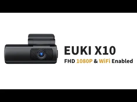 Preview image for the video "Camera auto de bord EUKI X10 1080P Mini WiFi".