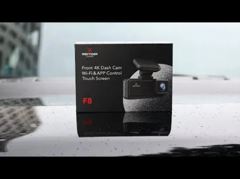 Preview image for the video "Camera auto de bord REDTIGER F8 4K, WiFi 5G".