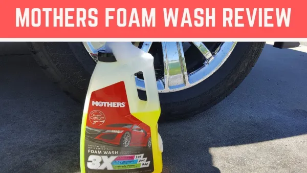 Preview image for the video "Mothers Triple Action FOAM Wash 3X Review and Results".