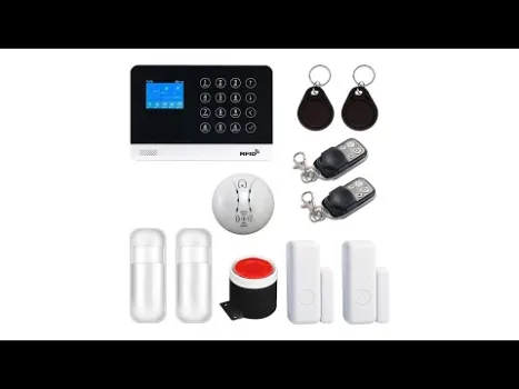 Preview image for the video "Sistem complet de alarma SMART WiFi, GSM, RFID, compatibil Tuya / Smart Life".