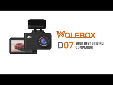 Preview image for the video "Camera auto de bord fata-spate Wolfbox D07 4K, WiFi".