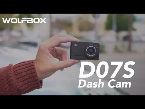 Preview image for the video "Camera auto de bord Wolfbox D07S 4K 2160P, WiFi".