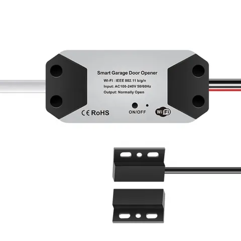 Kit control usa de garaj SMART WiFi Tuya, Smart Life compatibil Alexa si Google Assistant