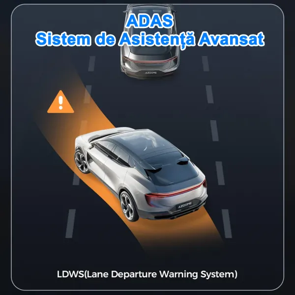 Camera auto de bord AZDOME M17 FHD 1080P, WiFi, Night Vision, 150°, ecran 3&quot;, aplicatie dedicata, G-sensor si monitorizare parcare