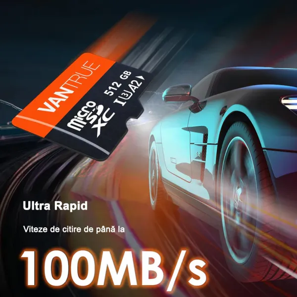 Card de memorie Vantrue, capacitate 512 GB