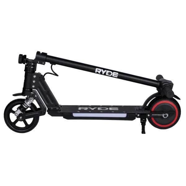 Trotineta Electrica pentru copii RYDE 150 Twinkle, 150W/24V/2.5Ah, viteza maxima 14km/h, autonomie 8km, Negru