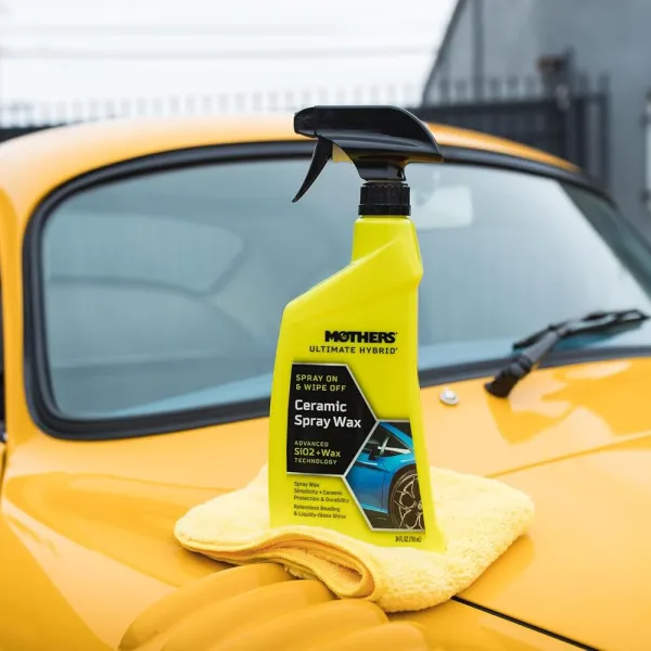 Mothers – Ceara spray cu efect ceramic si luciu intens pentru masina, 710ml