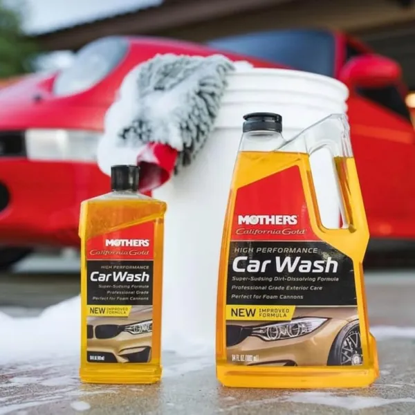 Mothers California Gold – Sampon auto cu spuma activa si formula blanda, 47Mothers California Gold – Sampon auto cu spuma activa si formula blanda, 473ml3ml