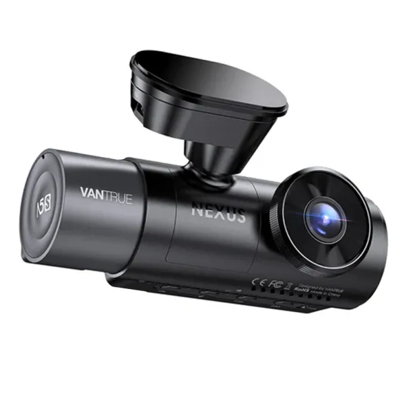Camera auto Vantrue N5S cu 4 canale, 360°, HDR+WDR, control vocal, Night Vision, GPS, G-sensor si monitorizare parcare