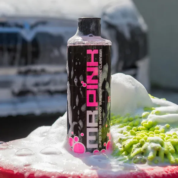 Mr. Pink super suds shampoo - Sampon auto roz cu PH neutru