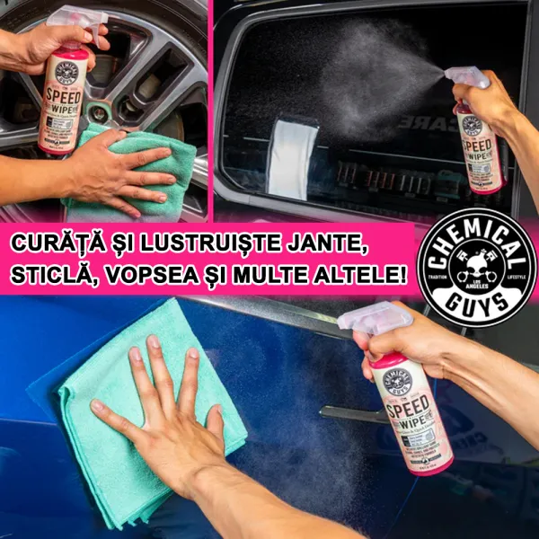 Speed wipe quick detailer - Spray rapid pentru redare stralucire caroserie, 473,18ml