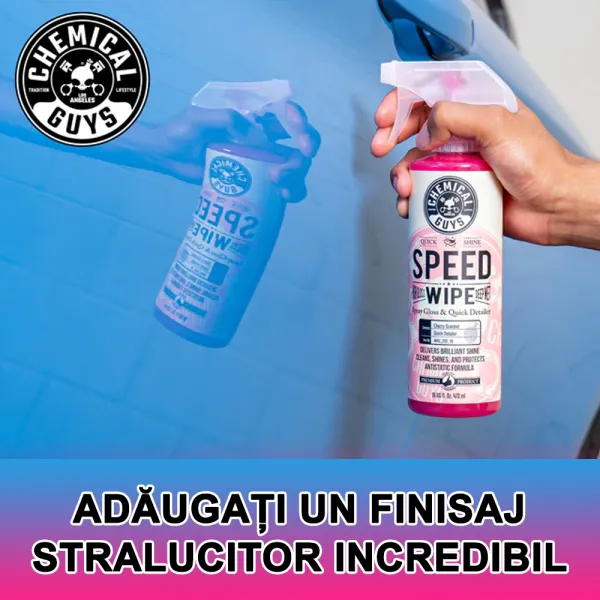 Speed wipe quick detailer - Spray rapid pentru redare stralucire caroserie, 473,18ml