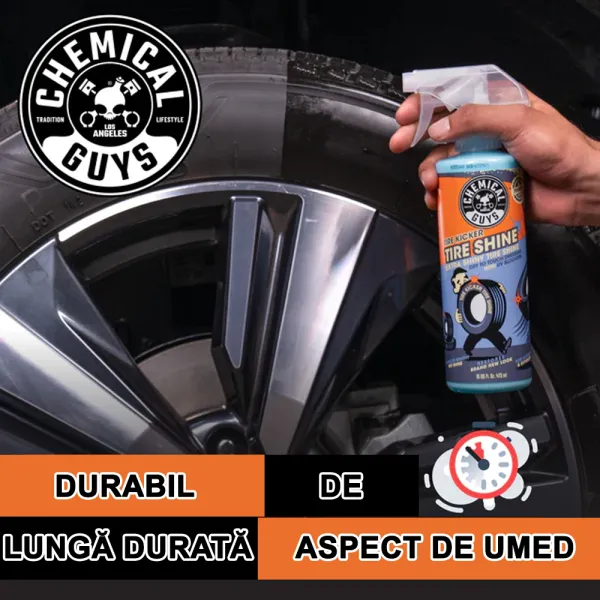 Tire kicker extra glossy - Solutie ingrijire anvelope, 473,18ml