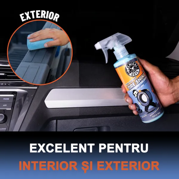 Tire kicker extra glossy - Solutie ingrijire anvelope, 473,18ml