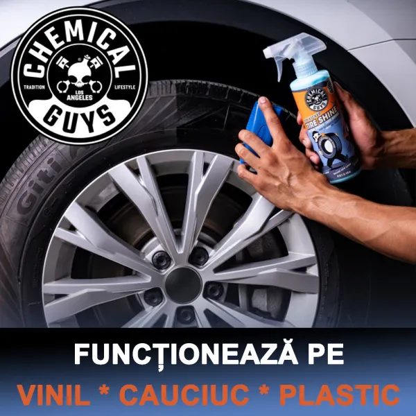 Tire kicker extra glossy - Solutie ingrijire anvelope, 473,18ml