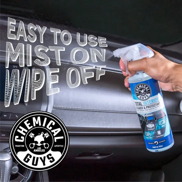 Total interior cleaner/protect - Solutie universala curatare completa interior auto, 473,18 ml