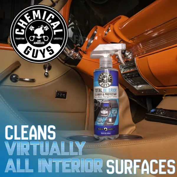 Total interior cleaner/protect - Solutie universala curatare completa interior auto, 473,18 ml