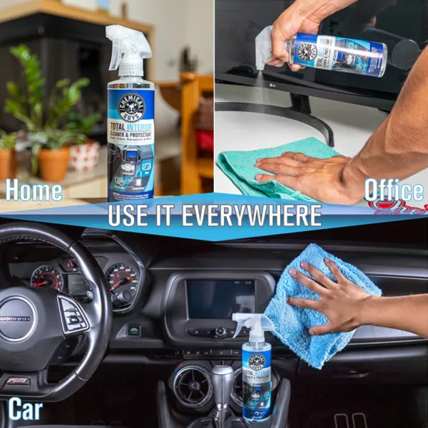 Total interior cleaner/protect - Solutie universala curatare completa interior auto, 473,18 ml