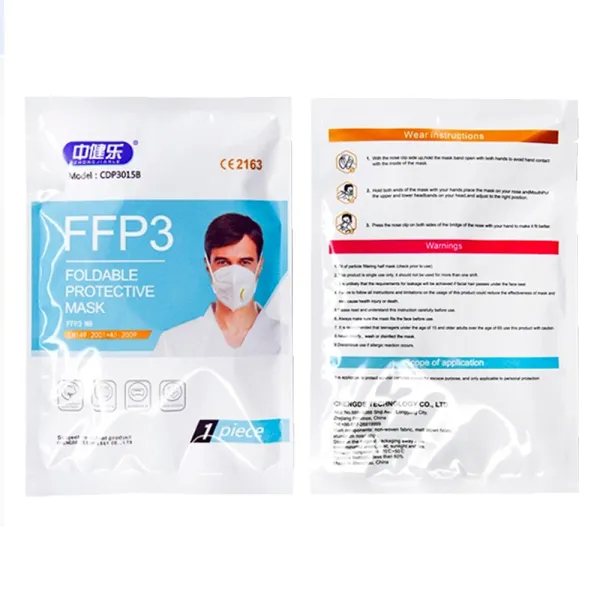 Masca de protectie respiratorie cu valva FFP3 / KN99