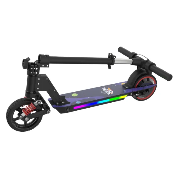 Trotineta Electrica pentru copii RYDE Twinkle L2 PRO, 130W, viteza limitata 14Km/h - viteza nelimitata 14Km/h, autonomie 8km, Negru