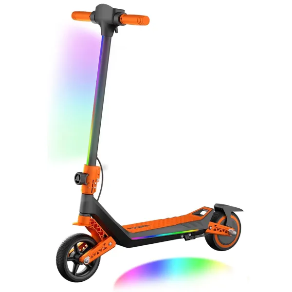 Edit Trotineta Electrica Copii RYDE U8, 3 Viteze (8/12/16 km/h), Suspensie Dubla Fata/Spate, Motor 130W, Autonomie 10 km, Pliabila, 6–12 ani