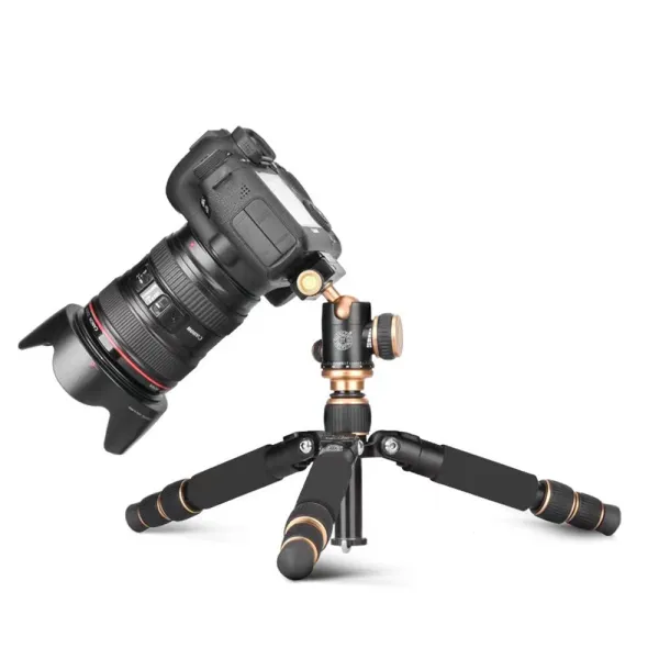 Trepied profesional 20cm - 54cm din aluminiu rezistent, cap cu bila