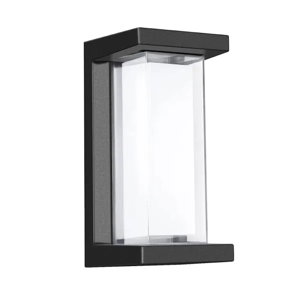 Aplica de perete pentru exterior dimabila LED 20W, Smart WiFi, RGB, 3000K-6500K, IP65, 1800lm, compatibila Tuya/SmartLife