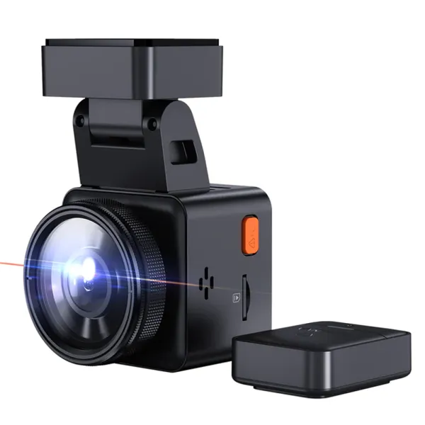 Camera auto de bord Vantrue E1, WiFi 2.7K 1440P HDR/60fps, telecomanda control vocal,  Night Vision 160°, ecran 1.54&quot;, GPS, G-sensor si monitorizare parcare