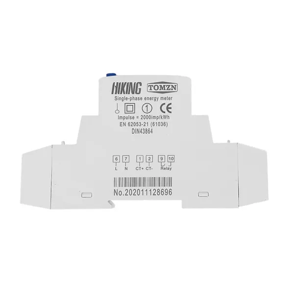 Contor monofazat inteligent de 60A, 1P 18mm WiFi, cu functie de timer, 110V - 220V