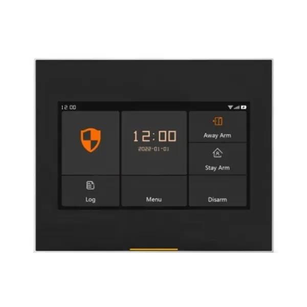 Sistem de securitate cu alarma Smart WiFi cu ecran tactil IPS 4.3&quot;, compatibila Tuya / SmartLife
