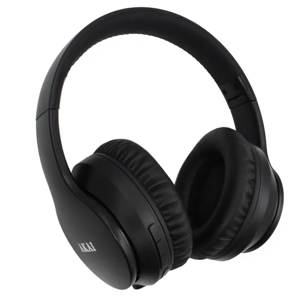 Casti wireless over-ear AKAI BTH-B6ANC cu Noise Cancelling, Bluetooth si Radio FM