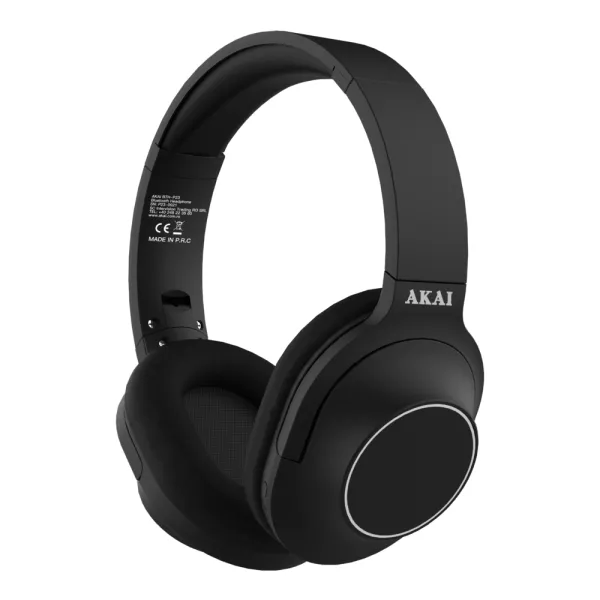 Casti wireless over-ear AKAI BTH-P23, cu Bluetooth si Radio FM