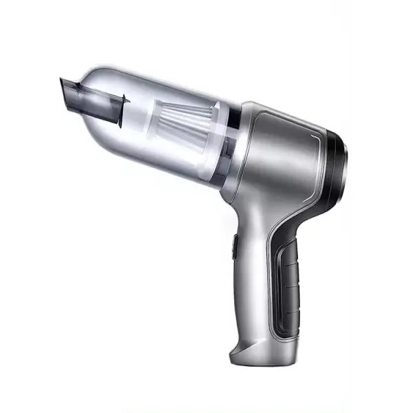 Aspirator auto de mana portabil cu acumulator, umed si uscat, super aspiratie de inalta putere si functie de suflare, 12000 Pa