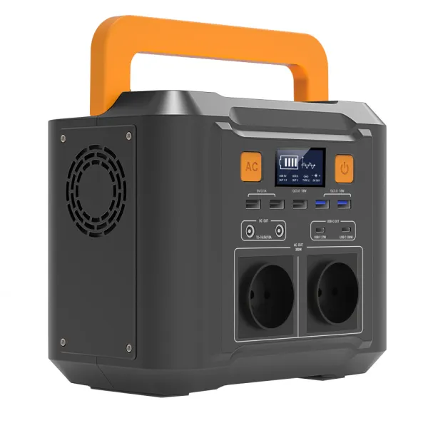 Baterie tip acumulator, Power Station, T300 Pro 20Ah / 14.8V, cu  x2 USB-C, x2 AC 220V, x3 USB, x2 DC si lanterna