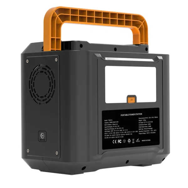 Baterie tip acumulator, Power Station, T300 Pro 20Ah / 14.8V, cu  x2 USB-C, x2 AC 220V, x3 USB, x2 DC si lanterna