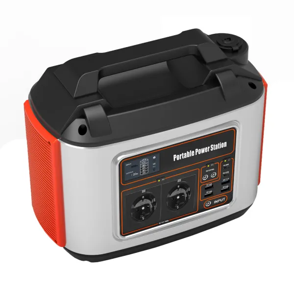 Baterie tip acumulator, Power Station, T500 Pro 22.5Ah / 21.6V, cu  x2 USB-C, x2 AC 220V, x4 USB si x2 DC si lanterna