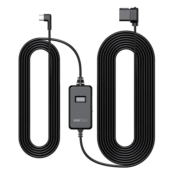 Cablu OBD cu afisaj pentru tensiune cu mufa USB Type-C