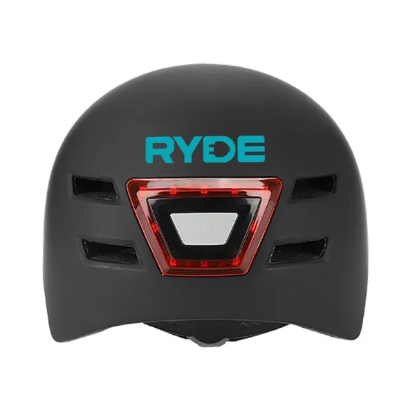 Casca de protectie RYDE cu LED-uri fata-spate reincarcabile