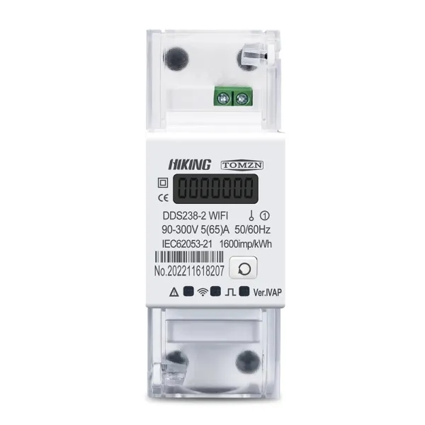 Contor monofazat bidirectional inteligent IVAP, WiFi pentru monitorizare energie electrica 65A, multifunctional