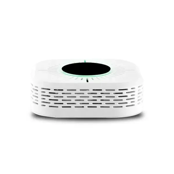 Detector si alarma de fum cu senzor pentru monoxid de carbon