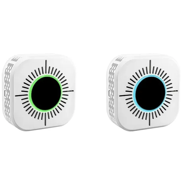 Detector si alarma de fum cu senzor pentru monoxid de carbon