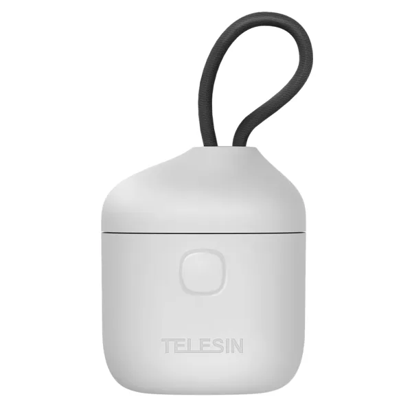 Incarcator portabil triplu cu cititor de carduri integrat pentru baterii GoPro Hero 12, 11, 10, 9