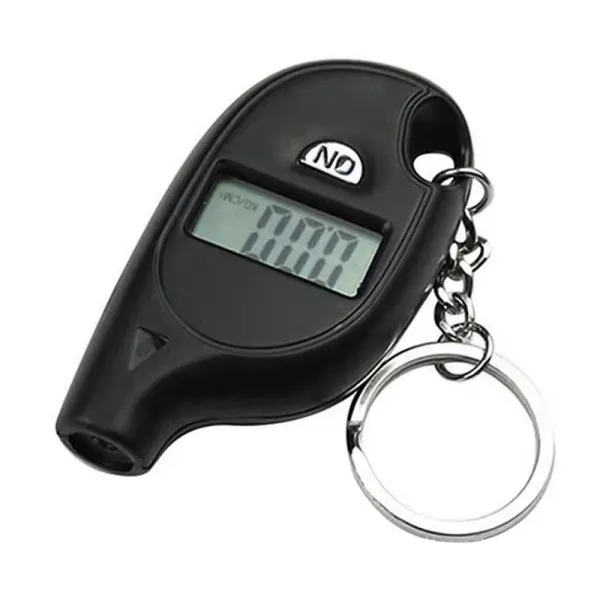 Manometru digital tip breloc pentru anvelope cu afisaj LCD, presiune 3-150 bari