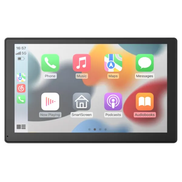 Sistem multimedia pentru masina, de 9 inchi, Bluetooth, FM, Wireless Apple Carplay si Android Auto incorporate