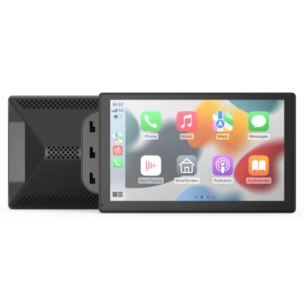 Sistem multimedia pentru masina, de 9 inchi, Bluetooth, FM, Wireless Apple Carplay si Android Auto incorporate