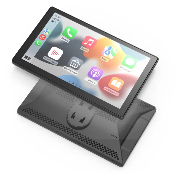 Sistem multimedia pentru masina, de 9 inchi, Bluetooth, FM, Wireless Apple Carplay si Android Auto incorporate