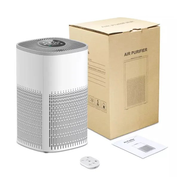 Purificator de aer cu filtru Hepa si Carbon, 3 trepte viteza, debit 210 m3/h, WiFi