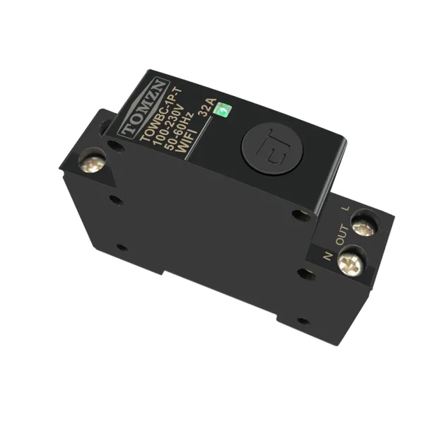 Siguranta automata inteligenta monofazata tip intrerupator circuit 32A, WiFi, compatibila Tuya / Smart Life