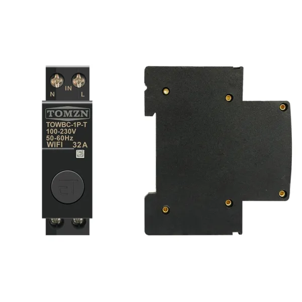 Siguranta automata inteligenta monofazata tip intrerupator circuit 32A, WiFi, compatibila Tuya / Smart Life